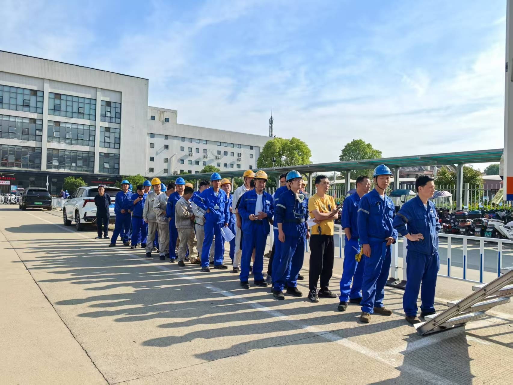 医企携手送健康 风雨无阻护平安——阳逻院区健康管理医学科(体检)赴武船开展职业健康检查
